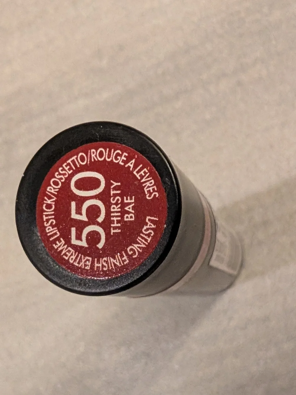 Maybelline Matte Deep Red Lipstick